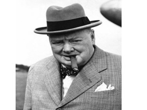Winston Churchill. British PM extraordinaire