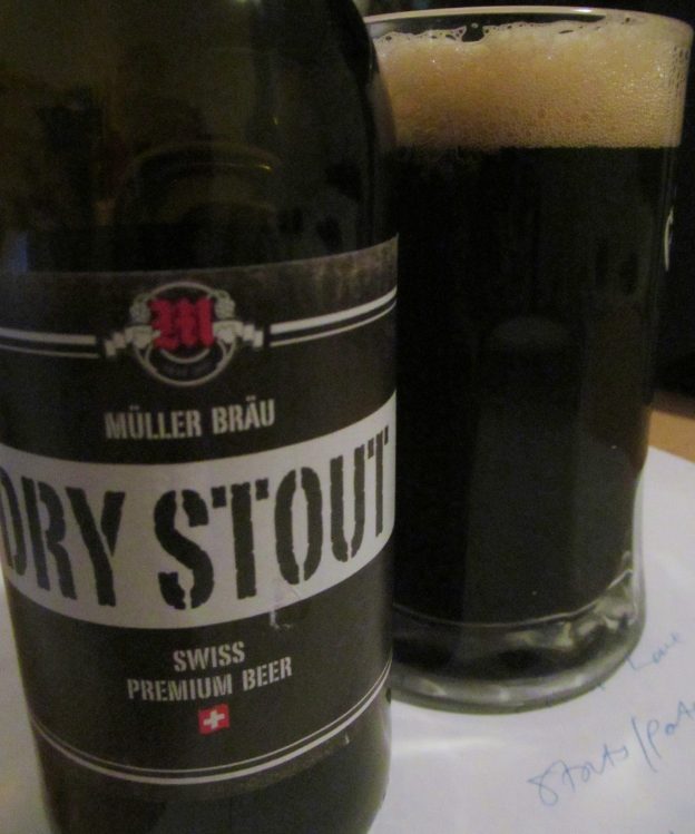 Müller Bräu Dry Stout, Swiss Premium Beer