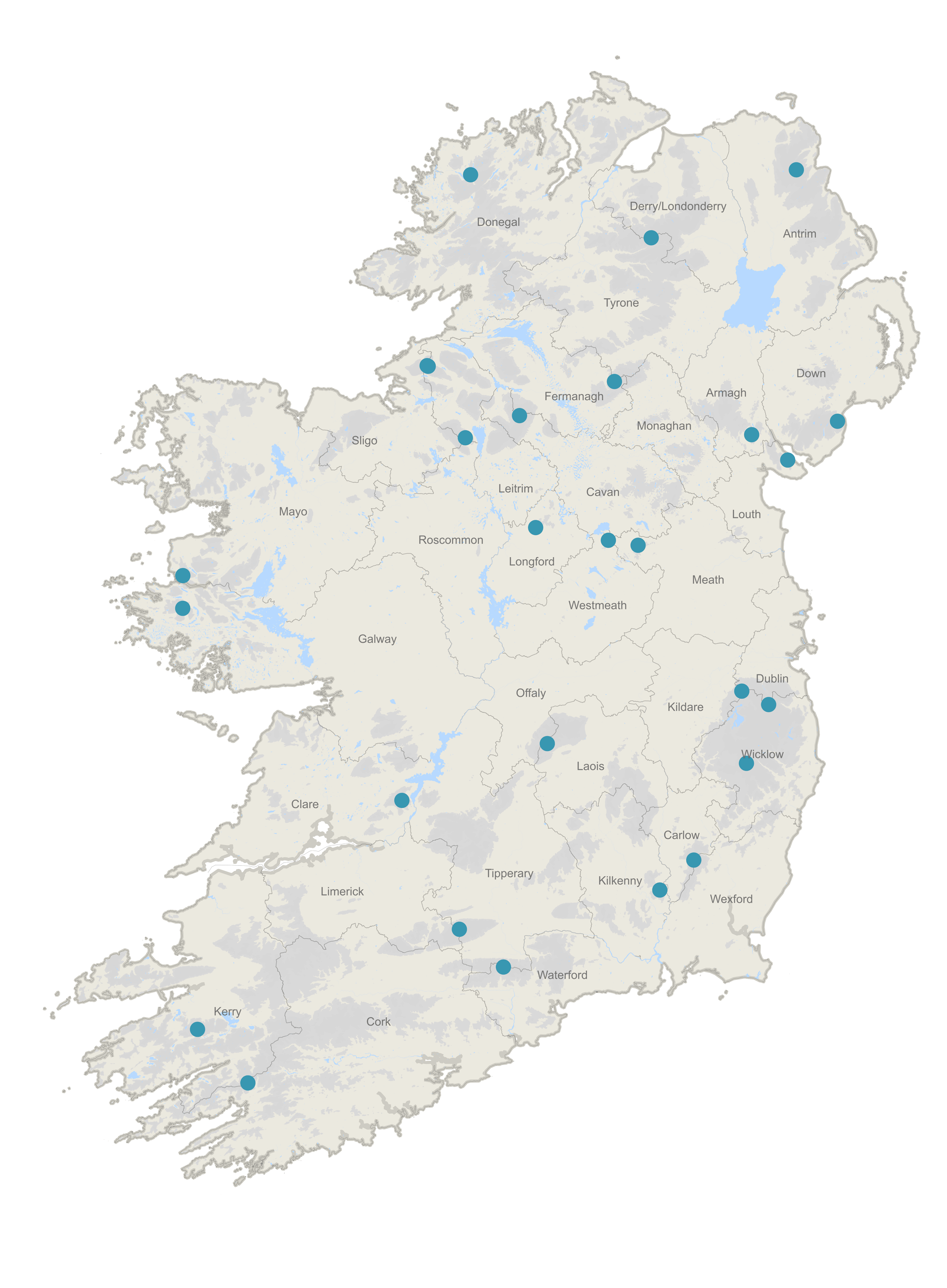 Ireland County Top Challenge