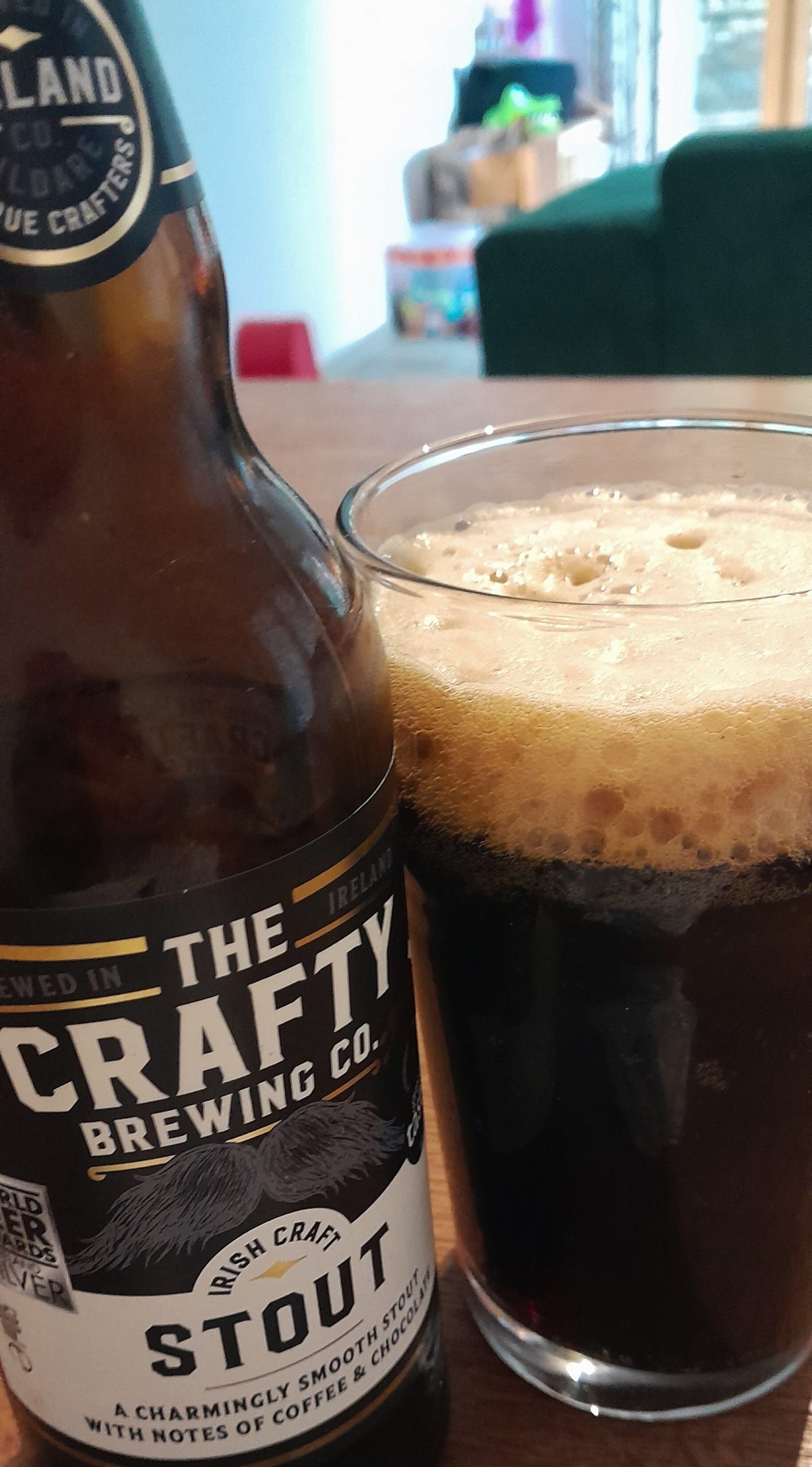 The Crafty Brewing Company Irish Craft Stout 