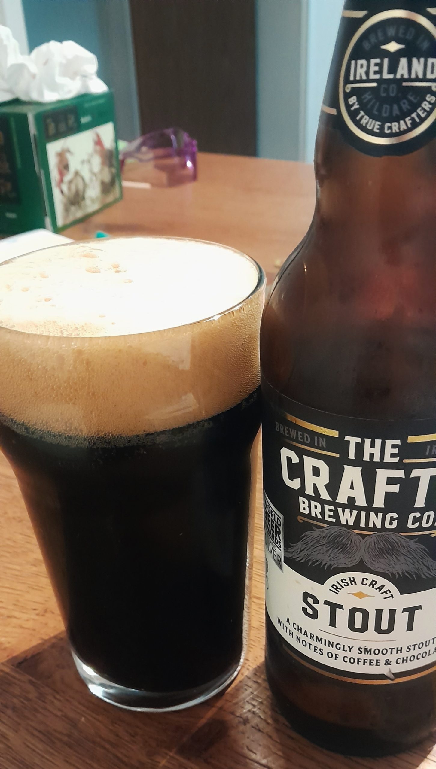 The Crafty Brewing Company Irish Craft Stout 