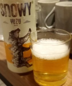 Snowy Yuzu Beer